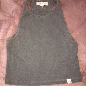 girls treasure and bond cropped tank top